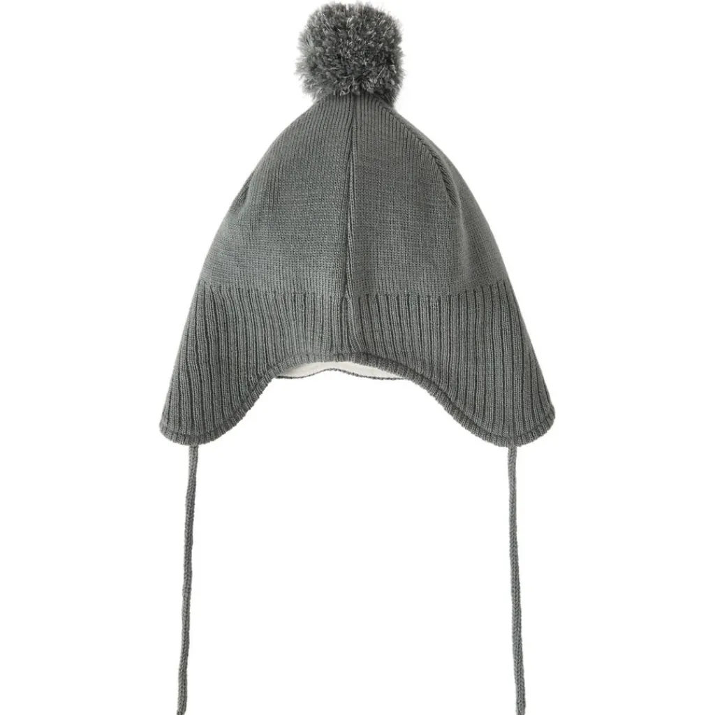 Hot Narvik Helmet Beanie Med Fleecefoder Light Green Barn Accessoarer