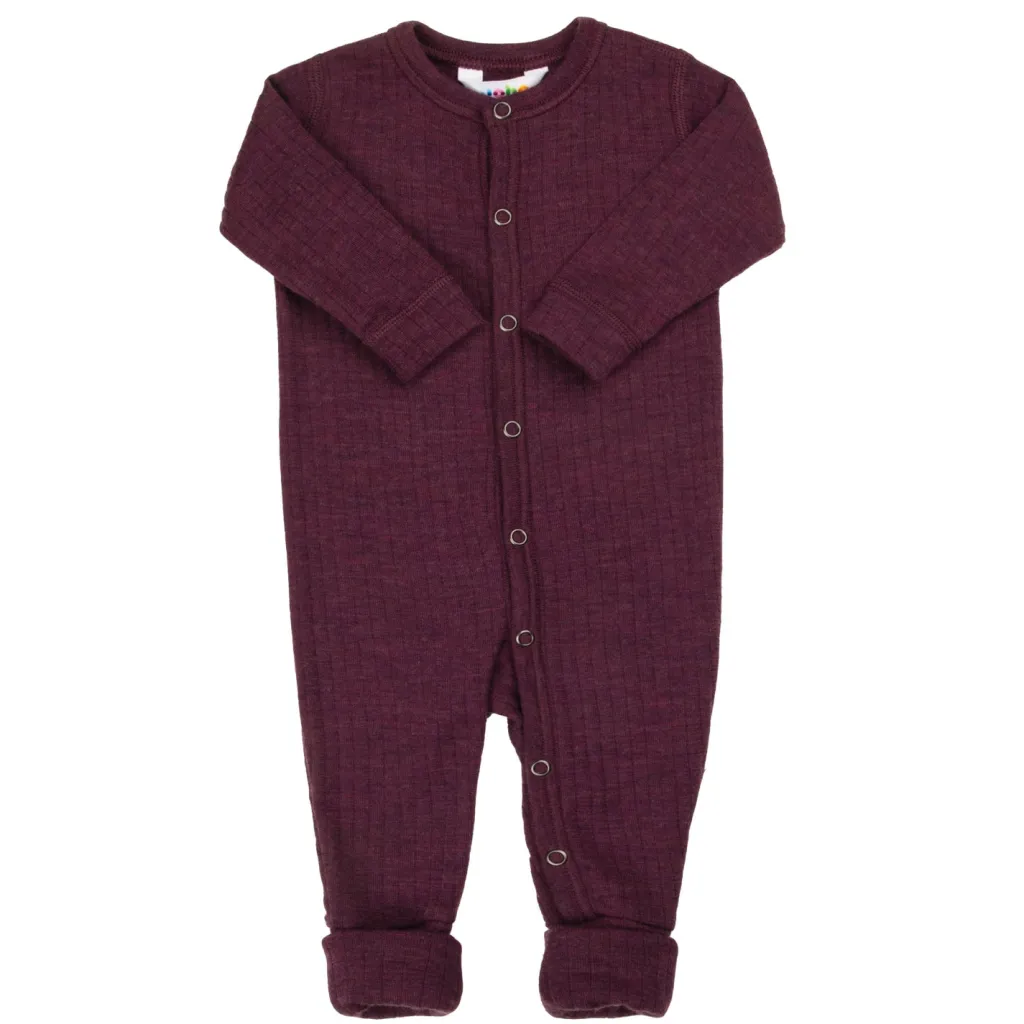Sale Nattlinne I Ull Med 2 In1 Foot Plum Barn Sovkläder