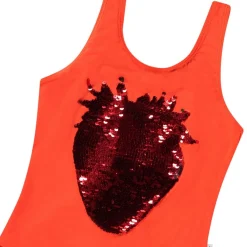 Nika Baddräkt Glitter Strawberry Barn Uv-Kläder & Badkläder