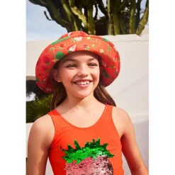 Nika Baddräkt Glitter Strawberry Barn Uv-Kläder & Badkläder