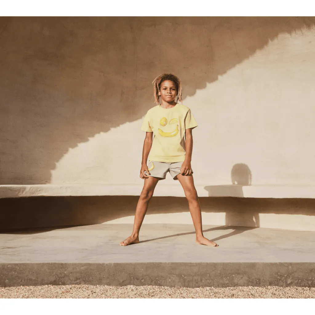 Hot Niko Badshorts Happy Solid Barn Uv-Kläder & Badkläder