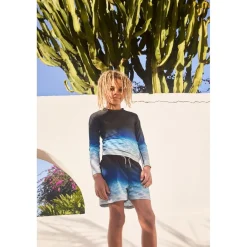 New Niko Boardshorts Faded Ocean Barn Uv-Kläder & Badkläder