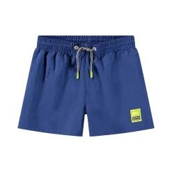 Hot Niko Solid Boardshorts Mazarine Blue Barn Uv-Kläder & Badkläder