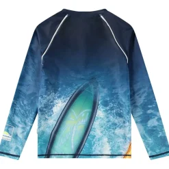 Online Noble T-shirt Surf Art Blue Chill Barn Uv-Kläder & Badkläder