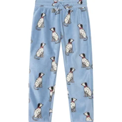Sale Northpole Fleecebyxor Dove Blue Dalmatian Barn Fleecekläder