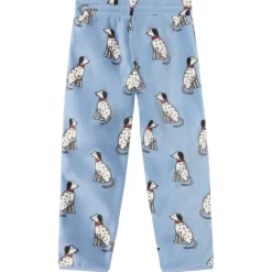 Sale Northpole Fleecebyxor Dove Blue Dalmatian Barn Fleecekläder