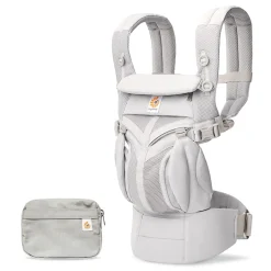 Clearance Omni Classic Mesh Bärsele Pearl Grey Bärselar & Bärsjalar