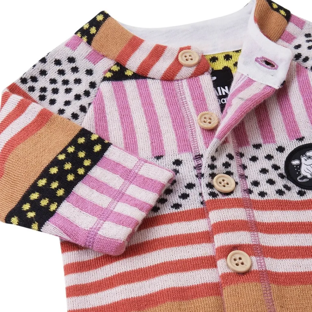 Discount Onesie Moomin Mysig-Mauve Pink Barn Bodys & Bodysuits