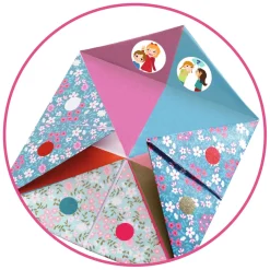 New Origami Loppor I Ljusa Färger Flowers Kreativitet
