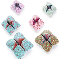 New Origami Loppor I Ljusa Färger Flowers Kreativitet