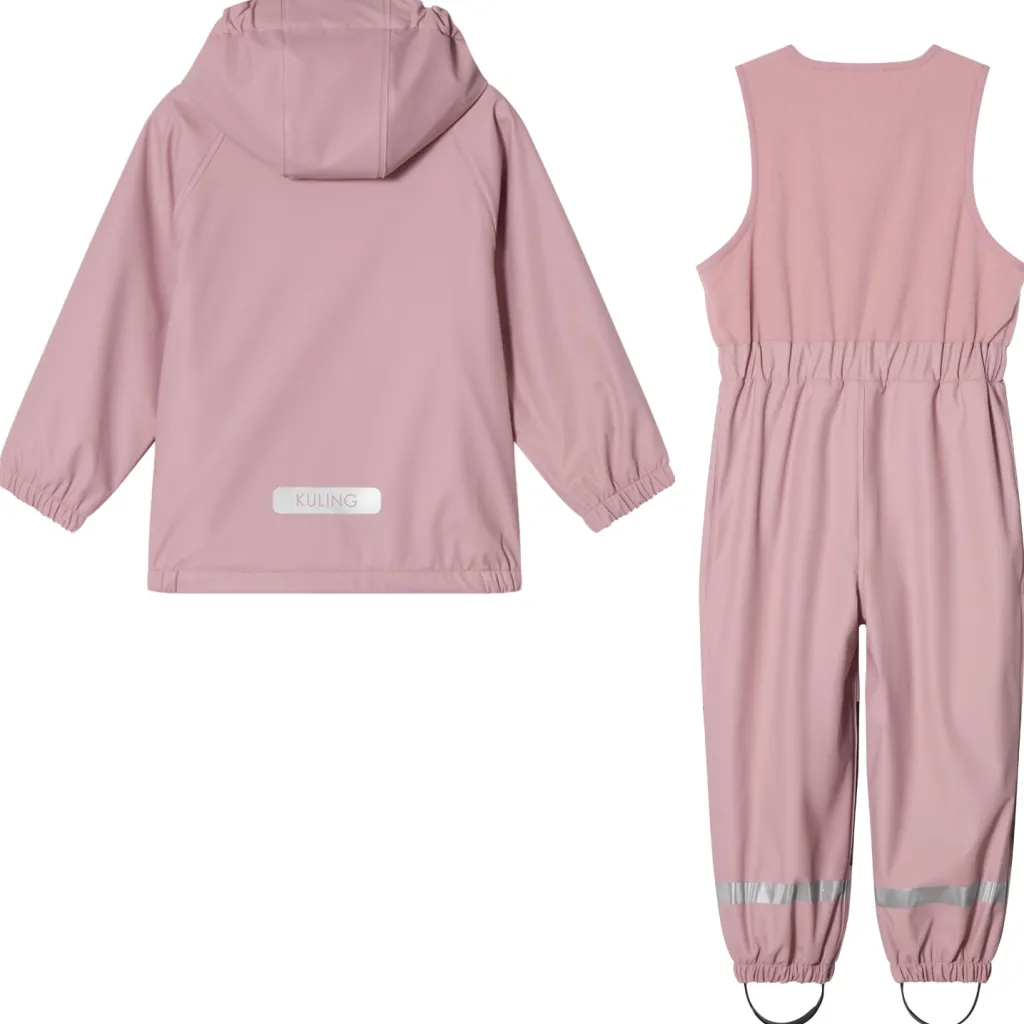 New Ottawa Fodrat Regnställ Dusty Pink Regnställ