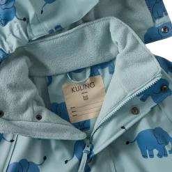 New Ottawa Fodrat Regnställ Sky Blue Elephant Regnställ