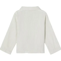 Ove Randig Pyjamas Blå Barn Sovkläder