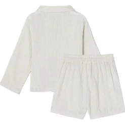 Ove Randig Pyjamas Blå Barn Sovkläder