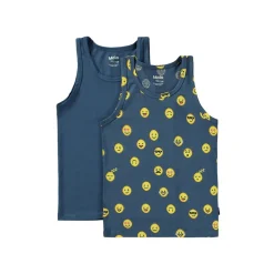 Outlet 2-Pack GOTS Jayden Linnen Calm Pixels Barn Tröjor & Toppar