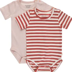 Sale 2-pack Kortärmad Baby Body Canyon Rose Barn Bodys & Bodysuits