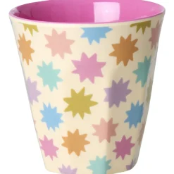 Sale 6-Pack Small Bägare I Melamin Pink Fun Fair Äta & Dricka