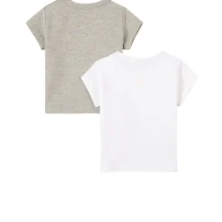 New 2-Pack T-shirtar Grå melange Barn Tröjor & Toppar