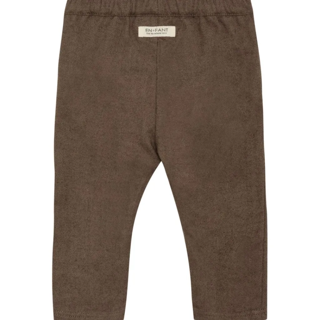 Pants Woven Chocolate Brown Barn Byxor & Shorts