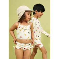 Discount Paros Mönstrad UV-Dräkt Med Frukter Fruit Barn Uv-Kläder & Badkläder