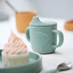 Clearance Peekaboo Spout Cup Elphee Blue Äta & Dricka