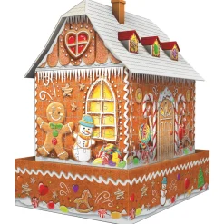 Outlet Pepparkakshus Nattutgåva 3D Pussel Multicolor Spel & Pussel