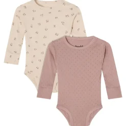 Clearance Petter Baby Body Pink Mauve/Flowers 2-Pack Barn Bodys & Bodysuits