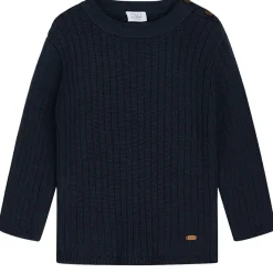 Pil Pullover Tröja Blue Night Barn Tröjor & Toppar