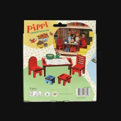 Hot Pippi Dockhusmöbler Kök Red Dockor & Dockhus