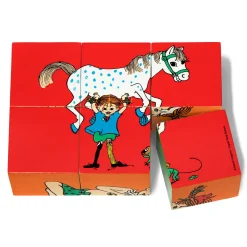 Clearance Pippi Pusselblock - 6 Delar Byggklossar & Lego