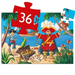 Clearance Piratpussel - 36 Bitar Multi Spel & Pussel
