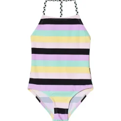 Hot Plait Baddräkt Pastel Stripe Barn Uv-Kläder & Badkläder