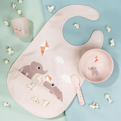 Best Playground Bib Med Kardborreband Powder Nappflaskor & Hakklappar