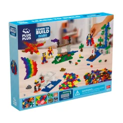 Discount ® Basic Lär Dig Bygga Super Set 1200 Bitar Byggklossar & Lego