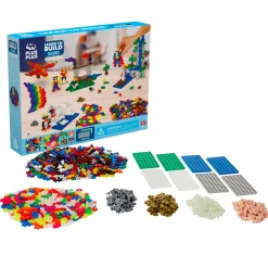 Discount ® Basic Lär Dig Bygga Super Set 1200 Bitar Byggklossar & Lego