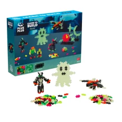 Best Learn To Build Glow-in-the-dark - 500 Stycken Mix Byggklossar & Lego