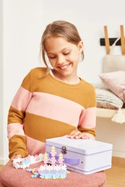 Sale ® Pastell Metallväska 600 Bitar Byggklossar & Lego