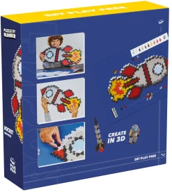 Online Puzzle By Number Rymdraket - 500 Bitar Mix Byggklossar & Lego