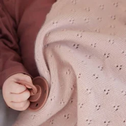 Clearance Pointelle Filt Blushing Pink Baby Sova