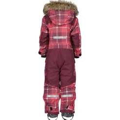 Online Polarbjörnen Winter Coveralls i Rusty Wine Overaller