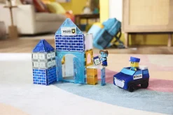 New Police Station Byggklossar 35 St Multi Byggklossar & Lego