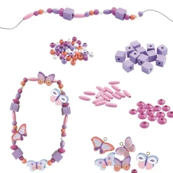 Sale Pärlor Av Trä Butterflies Kreativitet