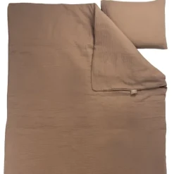 Best Påslakanset Spjälsäng Muslin Brown Bäddtextilier