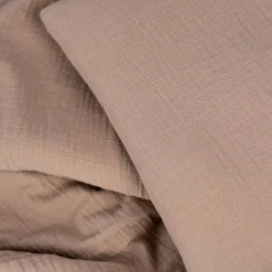 Online Påslakanset Vagn/Vagga Muslin Brown Bäddtextilier