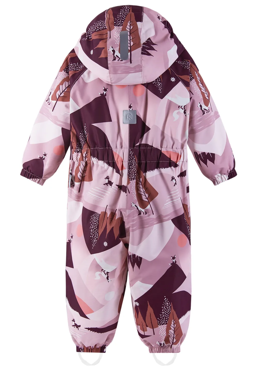 Puhuri tec Vinter Totalt Grey Pink Overaller