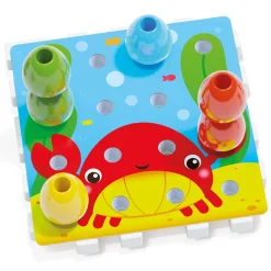 Hot - Jumbo Peggy Creative Peg Byggset Babyleksaker