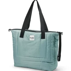 Best Quiltad Skötväska Pebble Green Baby Sköta