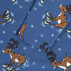 Outlet Raindeer Långärmad T-Shirt Federal Blue Barn Tröjor & Toppar