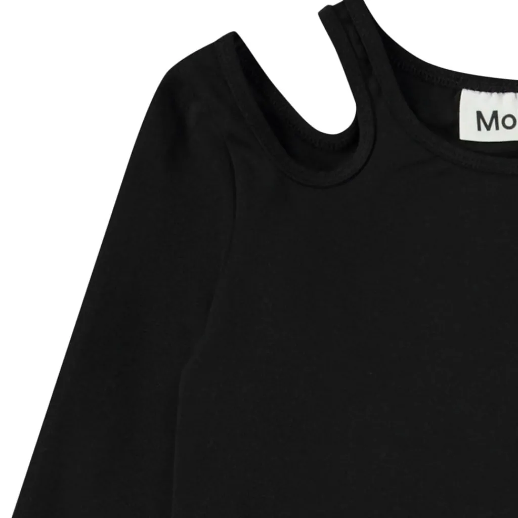 New Ramona Long-Sleeved T-Shirt Black Barn Tröjor & Toppar