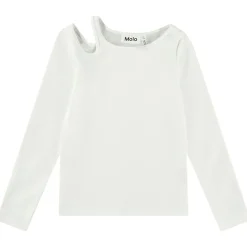 Ramona Long-Sleeved T-Shirt Crisp White Barn Tröjor & Toppar